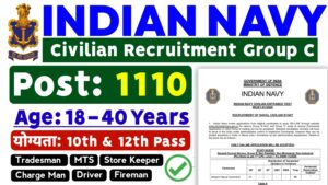 Indian Navy Civilian Recruitment 2025
